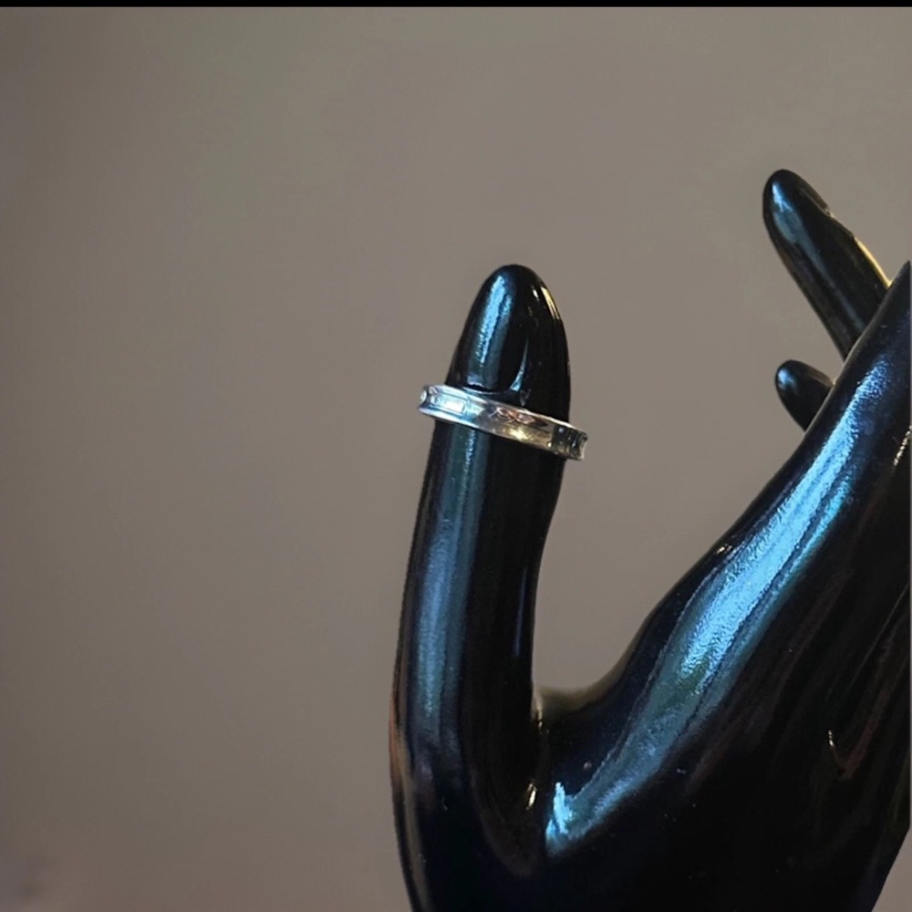 Tiffany & Co. 1837 Narrow Band Ring, Sterling silver - Picture 6 of 7